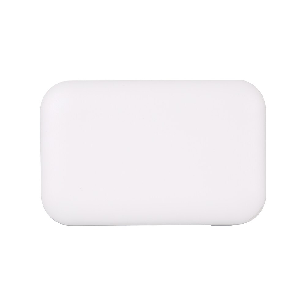 Bærbar 4g lte cat 4 150m unlock mobil wifi hotspot trådløs wifi router simkort brug til kontor/rejse/hjem (sort/hvid)