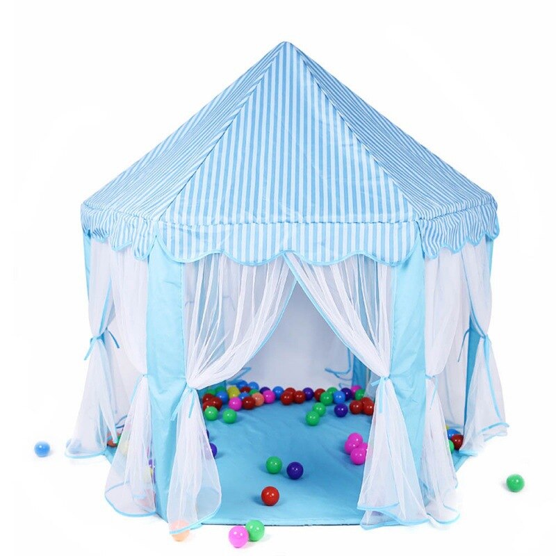 Baby Toys Tent Portable Folding Prince Princess Tent Children Castle Play House Outdoor Beach barraca infantil For Kids