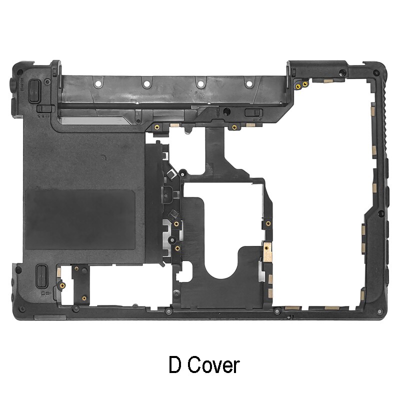Laptop Lcd Back Cover Voor Lenovo G460 G465 Serie Voorkant Palmrest Bottom Case Abcd Cover zwart: D Cover 