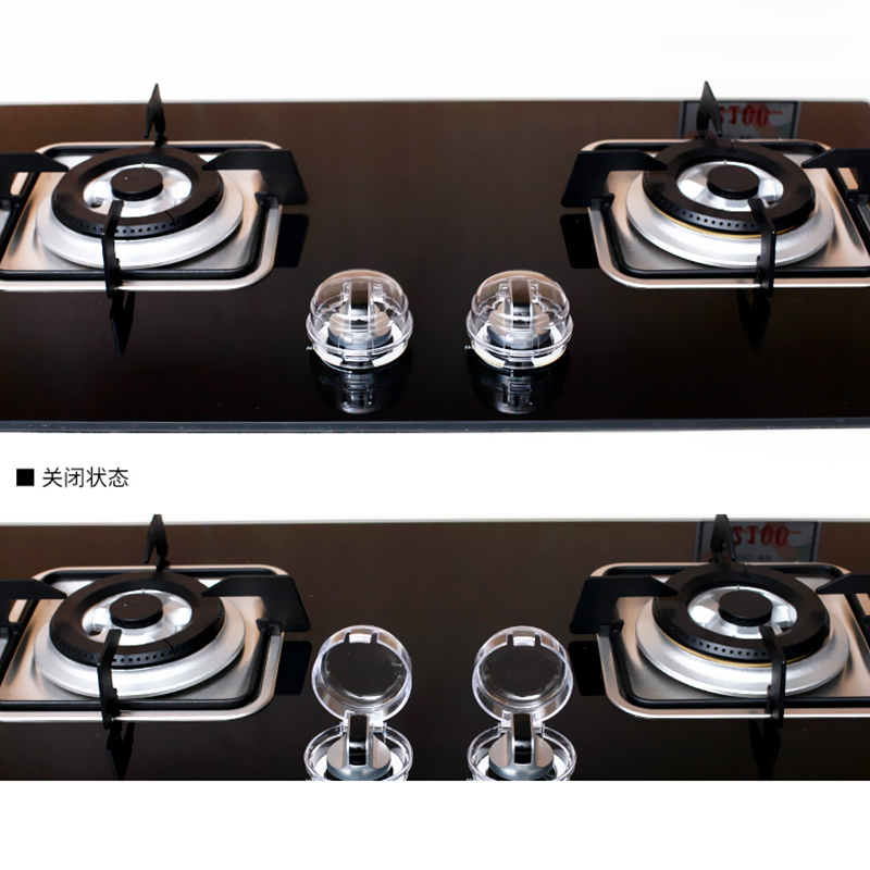 1 sztuk zabezpieczenie przed dziećmi kuchnia gazowa pokrowiec na gałkę kuchenka gazowa zamki kuchenka gazowa gałka obudowa ochronna ochrona dzieci pokrywka blokada piekarnika