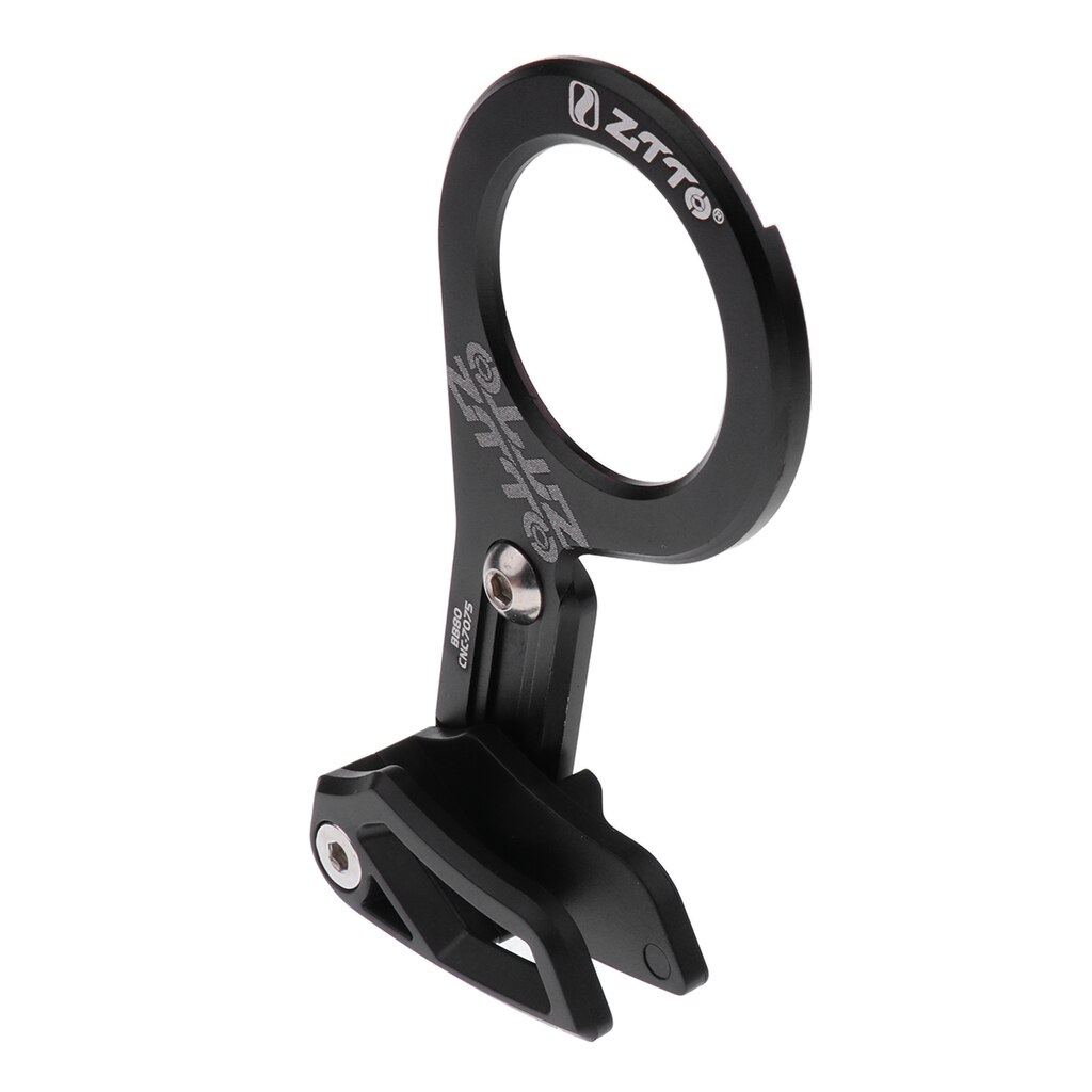 Aluminium Fiets Mtb ISCG05/Bb Mount Chain Guide Voor Enkele Ring: BB mount Black