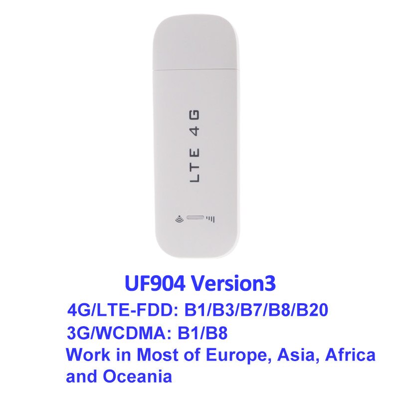 TIANJIE 4G USB wifi modem sieci klucz uniwersalny odblokowany 4G lte modem usb wifi 4G karty sieciowe kij z gniazdo karty sim: UF904-3