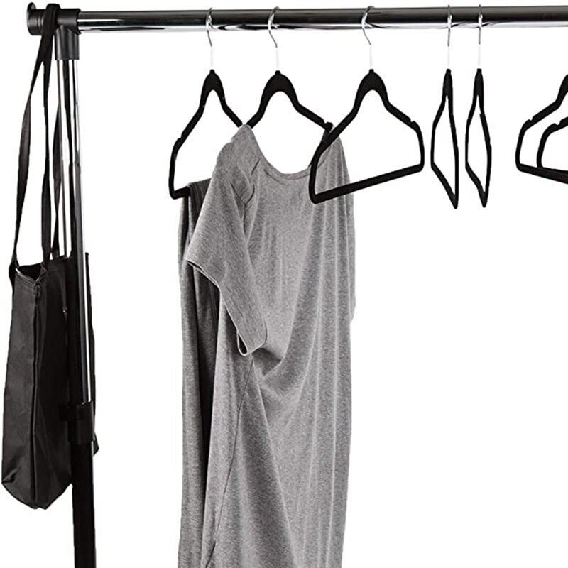 Clothes Coat Drying Rack Drying Rack Clothes Storage Simple Furniture Telescopic Mobile Clothes Rod