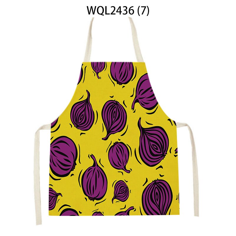 Fresh Vegetables Tomatoes Carrots Adult Kids Bib Family Cooking Bakery Shop Cleaning Apron Kitchen Accessories 68*55 Cm Delantal: 38x47cm Kid Size / WQL2436-7