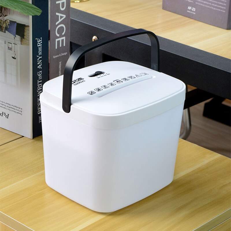 9925 Mini Shredder 3.5L Kantoor Klein Bestand Elektrische Shredder Huishoudelijke Automatische Vertrouwelijke Shredder