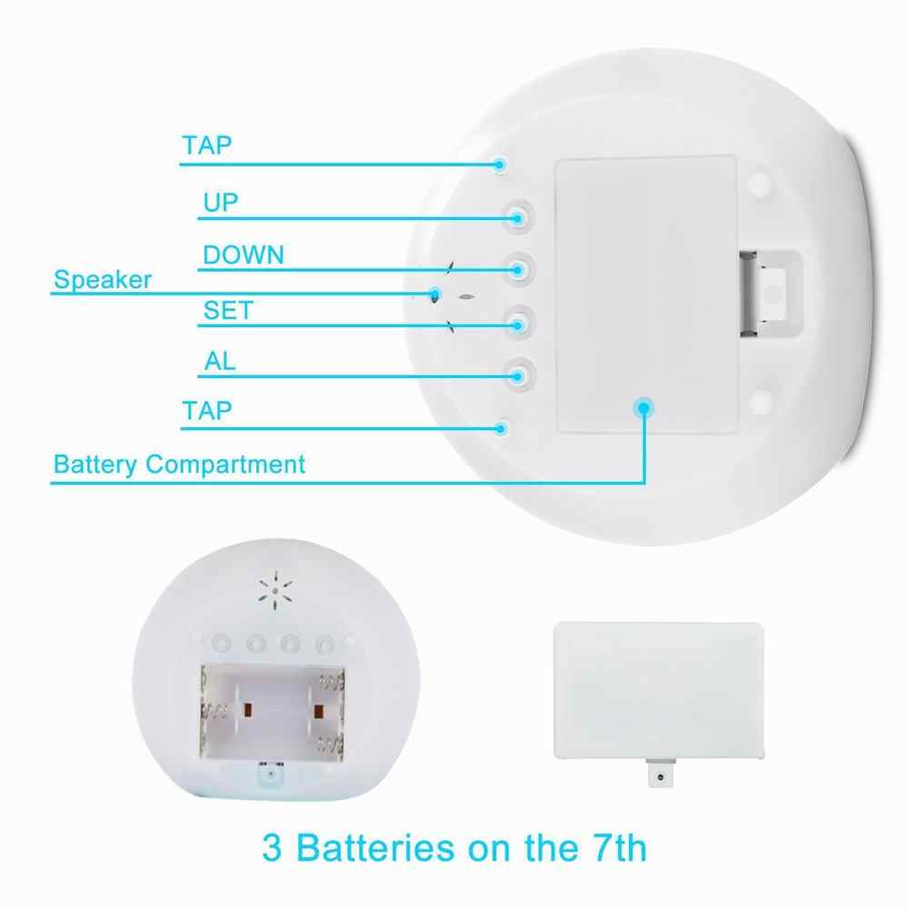Kinderen Nachtkastje Sfeer Klok Digitale Wekker Decoratie Klok Tafel Klok Led Klok Met Thermometer