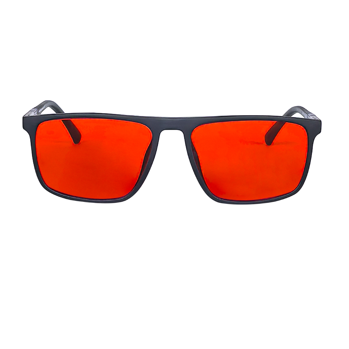 SHINU red glasses block blue light better sleep Orange lens glasses for working with computer gaming glasses blue light blocking