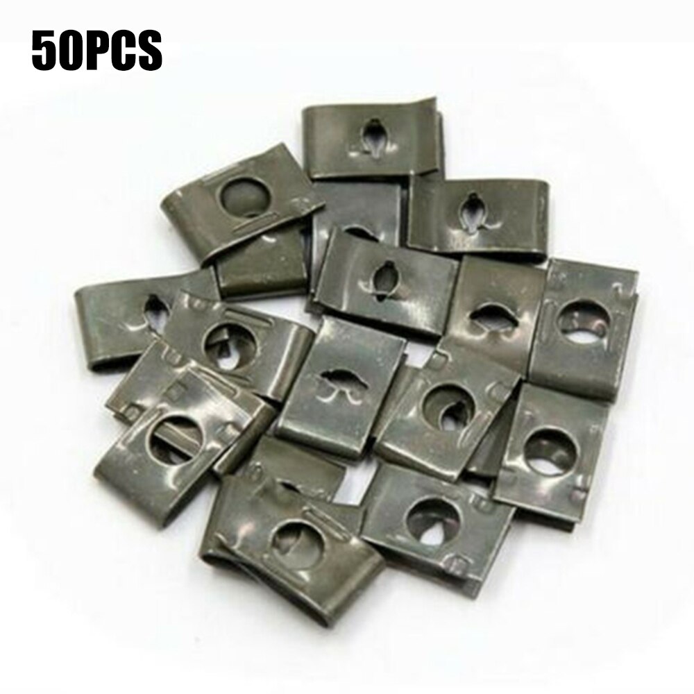 Replacement Clip Universal Metal Fastener U-Nuts Self Tapping Spring Plate