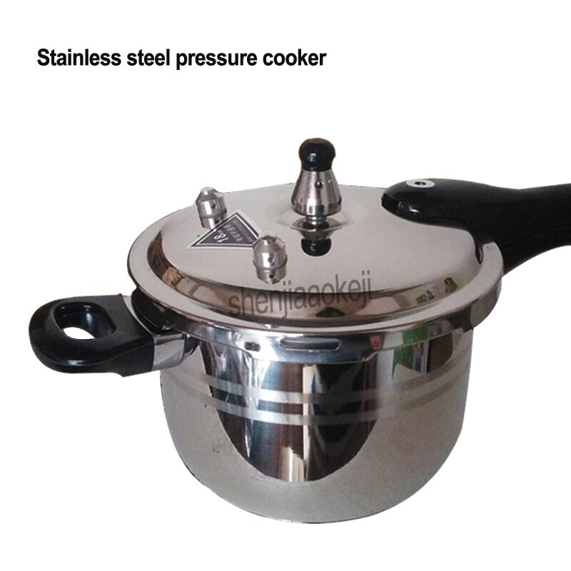 Stainless steel pressure cooker 16cm Cooking Pan Household kitchen stew pot Commercial Pressure cooker stove Kitchenware 2L