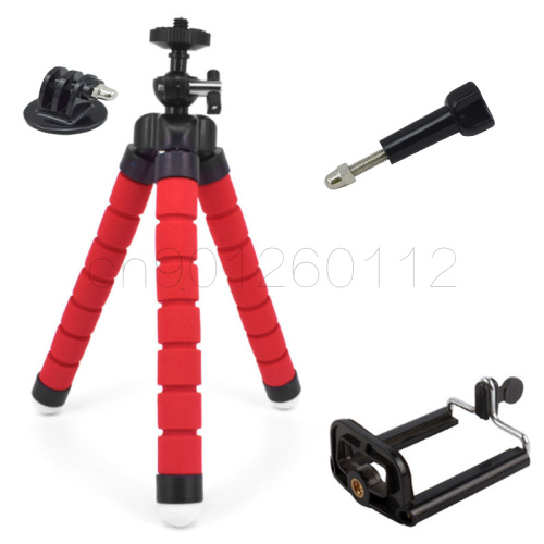 4 in 1 Mini Flexibele Camera Telefoon Hold gorillapod spons octopus statief voor mobiele telefoon voor Gopro mini statief stativ voor telefoon