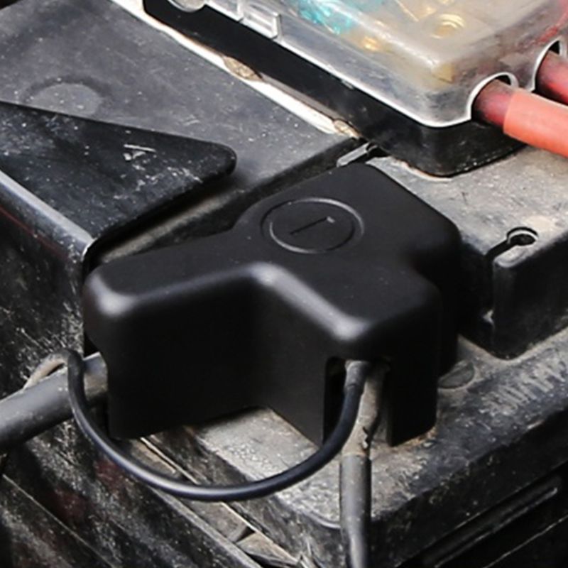 Auto bil batteri negativ beskyttelse dæksel ramme clip case abs plastik klistermærke til chevrolet cruze - tilbehør