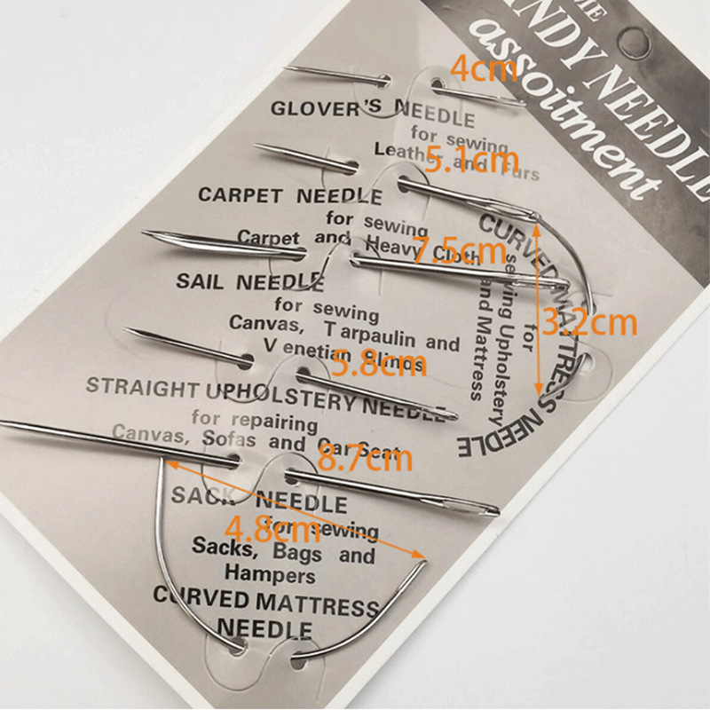 Professionelle Leder Handwerk Werkzeuge NäHenne Reparatur Bausatz Hand NäHenne Nähen Schlag Schnitzen Arbeit Sattel einstellen Leder Handwerk Nadeln einstellen