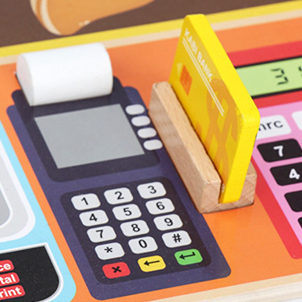 Kinderen Simulatie Fruit winkel Speelgoed Houten Fruit en Groente Combinatie Snijden Speelgoed Meisjes Kassa Speelgoed Vroege Onderwijs Speelgoed