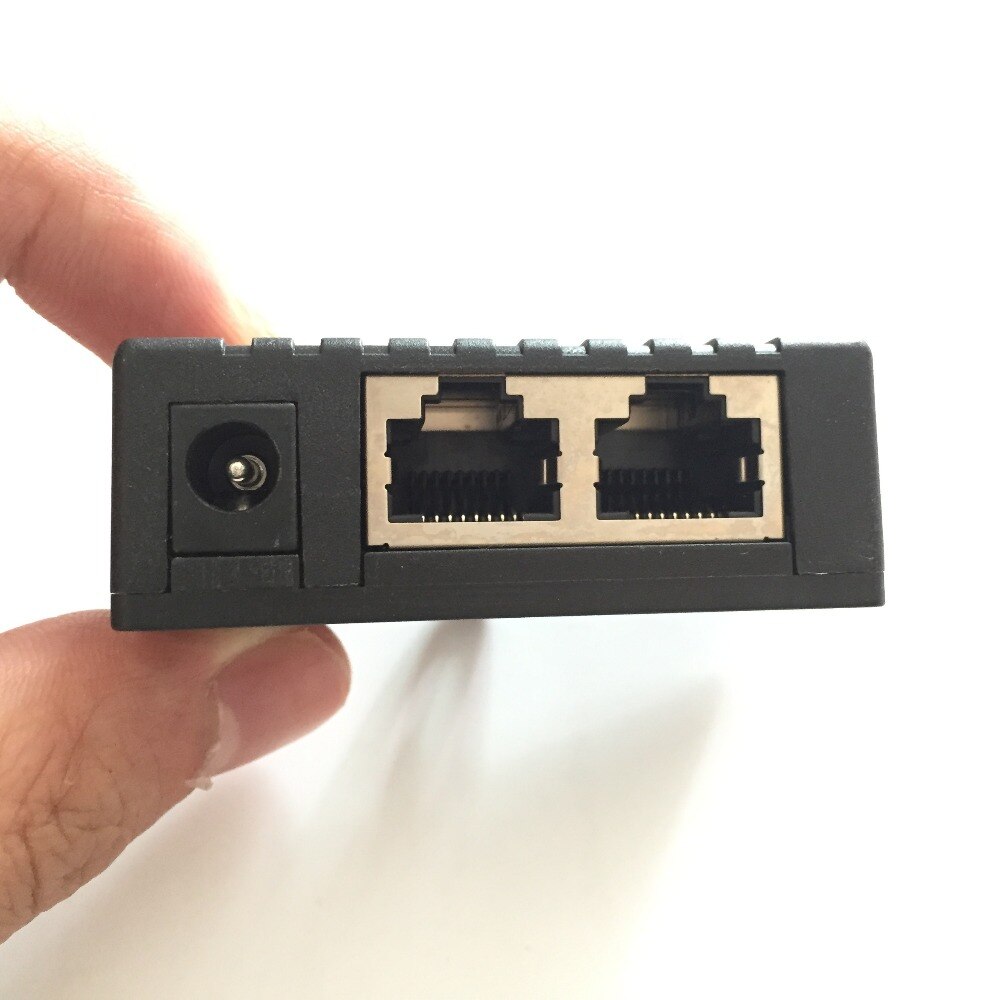 PoE Splitter, PoE Injector, 2port RJ45, 1port DC 5.5mm*2.1mm input For CCTV IP Camera