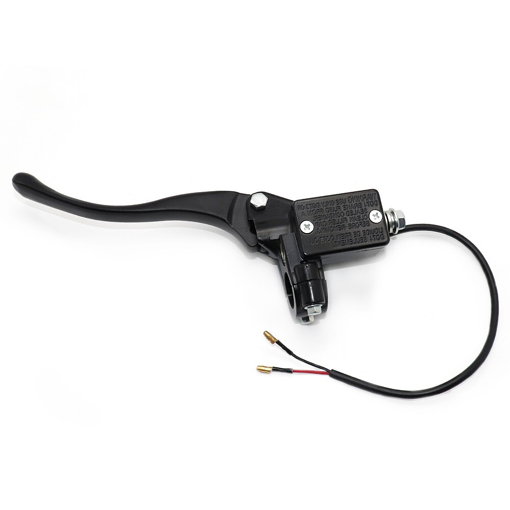 Levier de frein hydraulique avant droit, pour moto, Motocross, vtt, Quad, motocyclette, Buggy, Go Kart, maître-cylindre: Long handle left