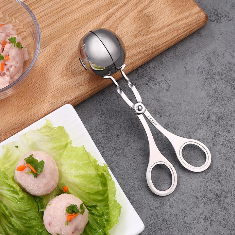Edelstahl Fleischbällchen, Der Maschine Frikadellen Macher Klemme Haushalt Handmake Rindfleisch Runde Küche Zeug Werkzeug Fleisch Hausgemachte