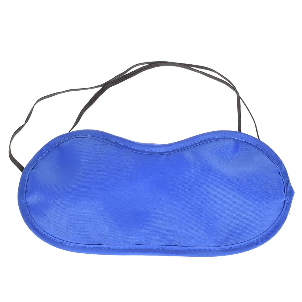 1 Pcs Travel Sleep Rest Slaapmiddel Eye Mask Eye Shade Cover Comfort Blinddoek Shield Patch Eyeshade: blue