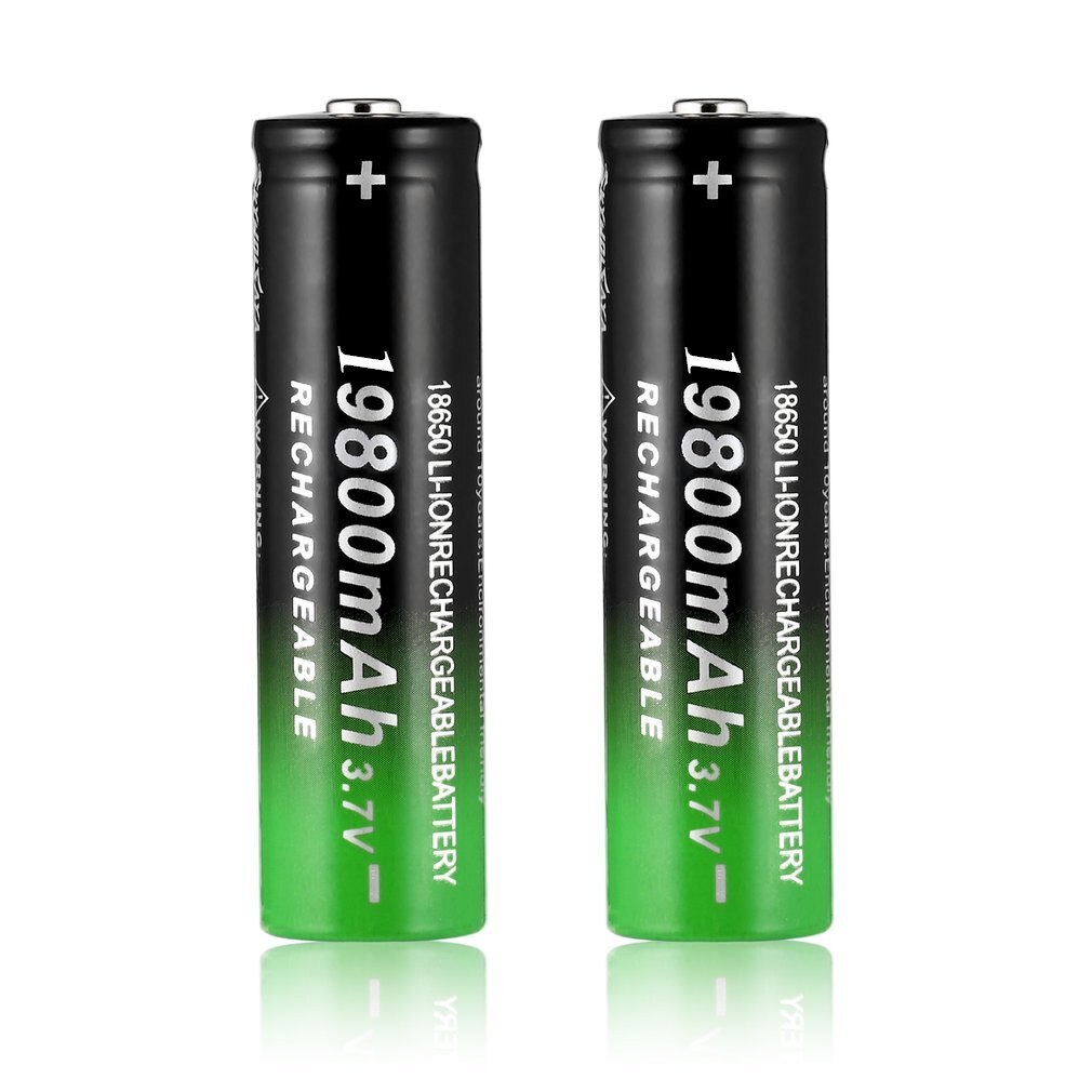 3.7V 18650 19800mAh Rechargeable Battery High Capacity Li-ion Rechargeable Battery For Flashlight Torch headlamp Battery
