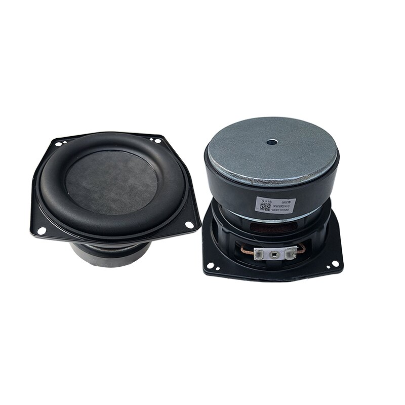 40W 4om Subwoofer4 Cal głośnik niskotonowy średniej klasy głośnik samochodowy sprzęt audio średni bas długi skok głośnik niska częstotliwość kina domowego DIY 1PC