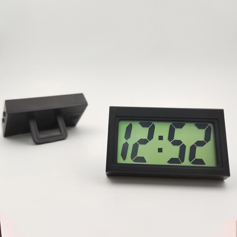 Auto Elektronische Uhr Mini Auto Uhr Lkw Armaturenbrett Zeit Praktische Selbst Klebe Halfter dauerhaft Elektronische Digitale Fahrzeug Uhr