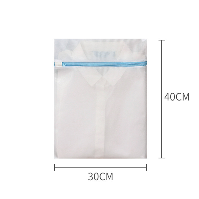 Blue Zipper Laundry Bags For Washing Machine Clothes Cleaning Protect Bag Fine Mesh Washing Bags Household Dirty Clothes Storage: Bronze