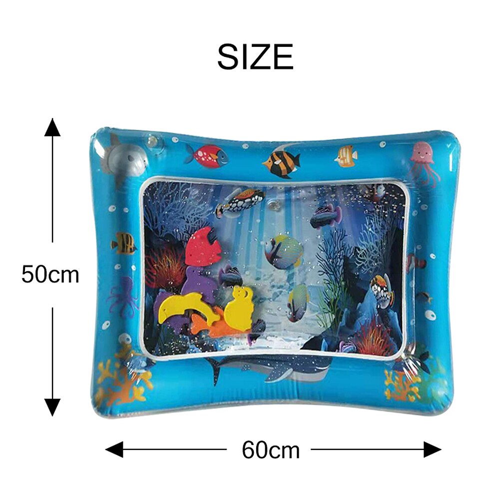 Water Pad Inflation Mat Outdoor Party Play Splash Pat Cushion