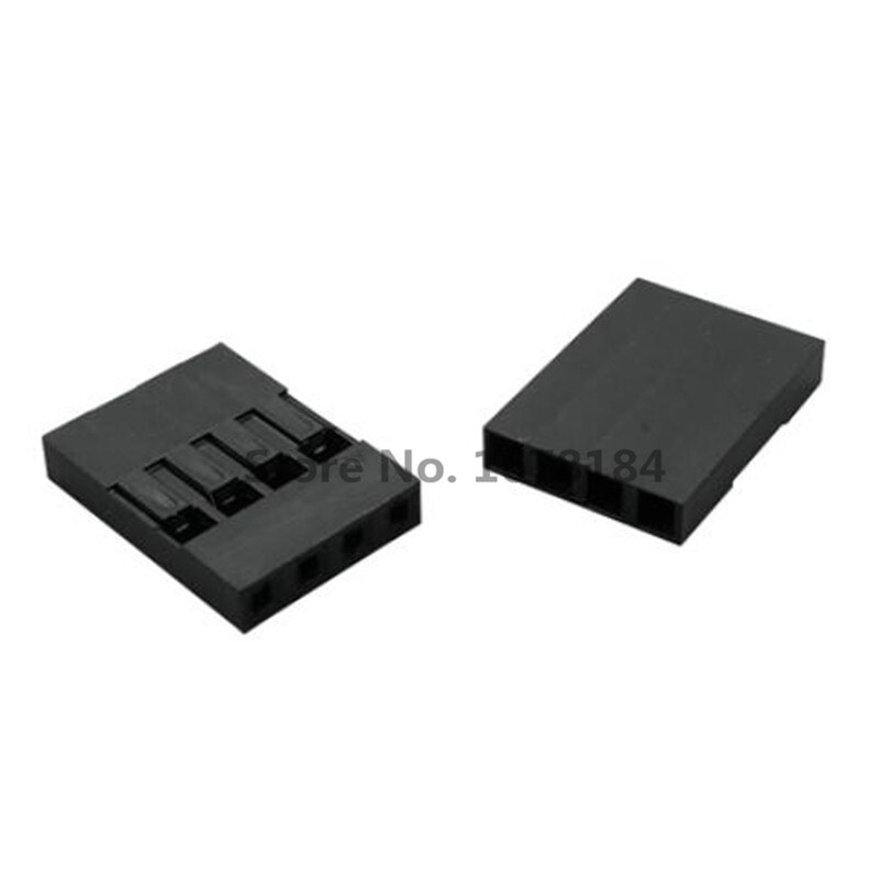 50 stk dupont stik 2.54 mm 1p 2p 3p 4p 5p 6p 8p 9p 10p plast dupont jumper wire kabel hus hun pin stik