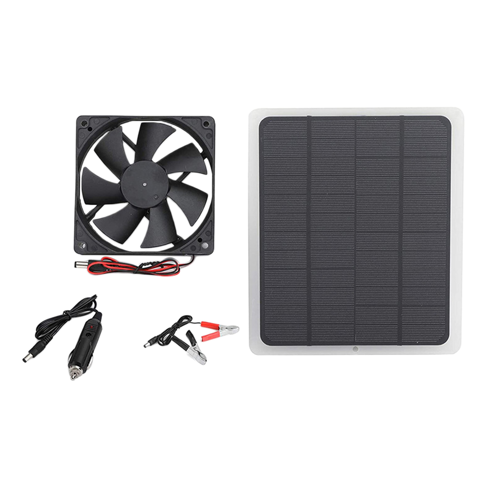 Mini ventilateur solaire pour serre, poulailler, économie d&#39;énergie