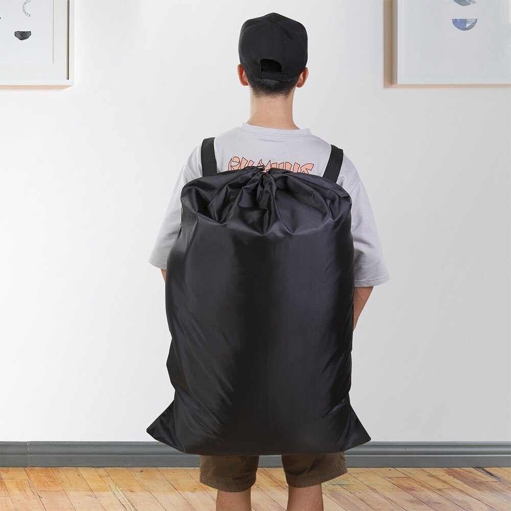 24X36 INCH MEIGAR Drawstring Laundry Bag Backpack Travel Storage Dirty Clothes Storage Bag ^o^