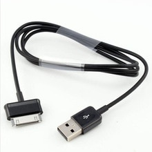 USB Data Cord Oplaadkabel voor Samsung Galaxy Tab 2 P3100 P3110 P5100 P5110 P6200 P7500 N8000 P6800 P1000 Tablet USB Kabel