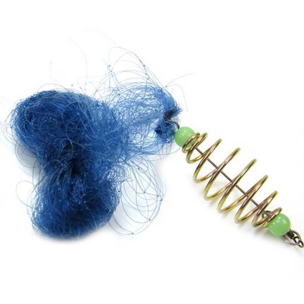 Nylon Fishing Net Copper Spring Shoal Fishing Net Throw Trolling Netting Fishing Tackle Hollow Net Random Color