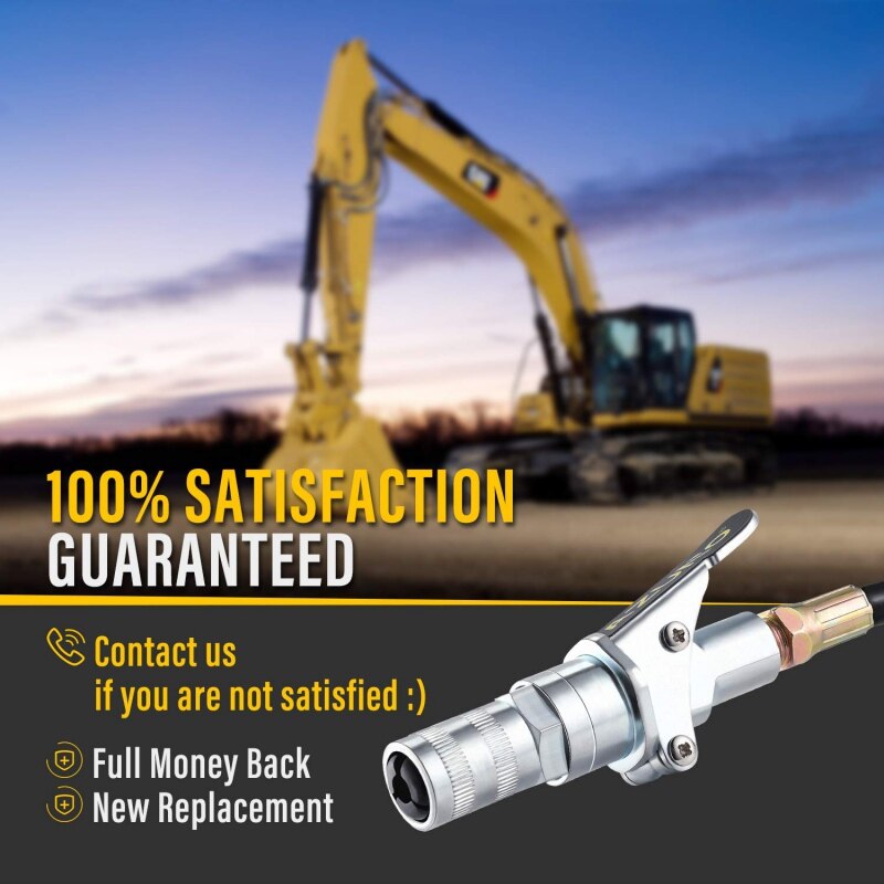 Pliers High Pressure Grease Fitting Double Handle Grease Filling Head Self-Locking Grease Mouth Hardware Accessories