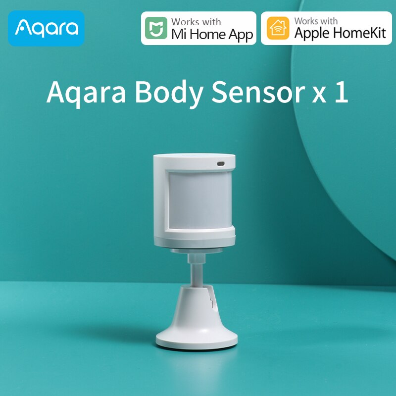 Aqara Hub Smart gateway 3 zigbee version for Xiaomi Mijia Smart home door window Sensor work with Homekit Mi Home APP: Human Body Sensor