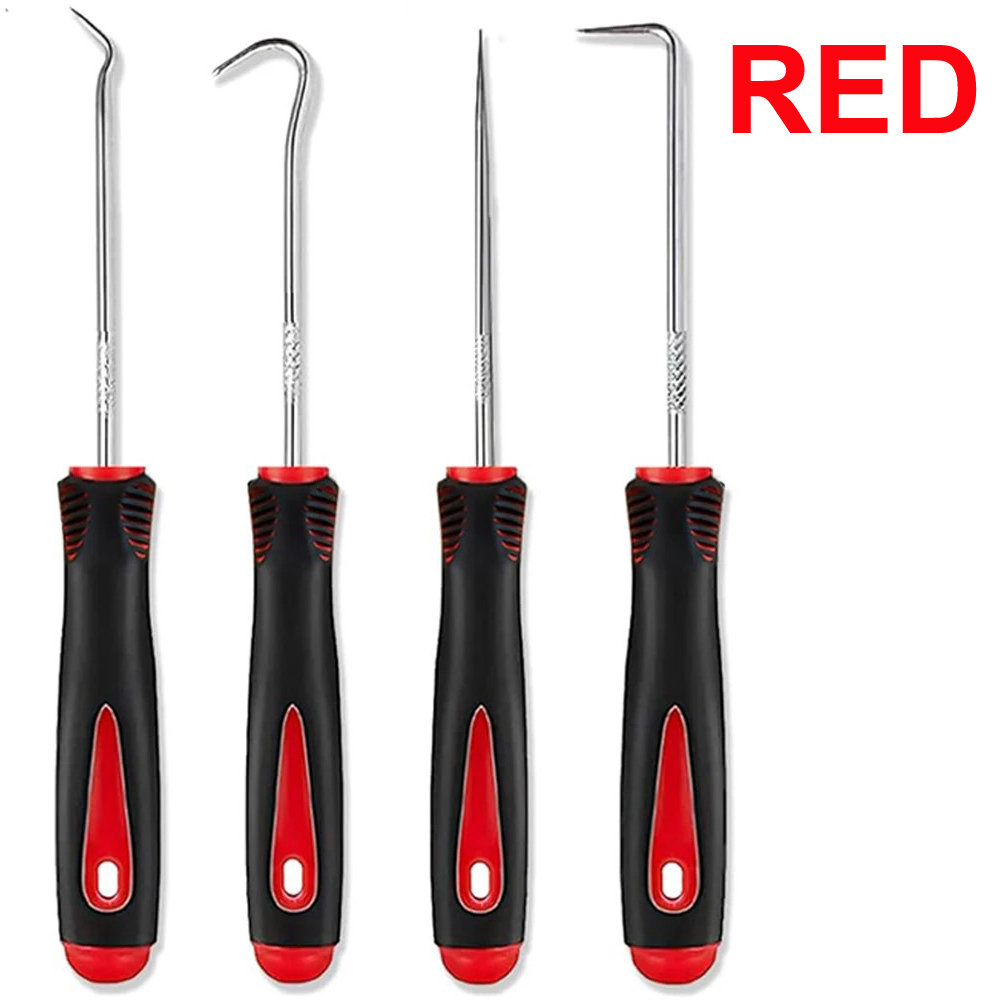 Auto Auto Fahrzeug Öl Dichtung Schraubendreher Set O-Ring Dichtung Dichtung Puller Remover Pick Haken Werkzeuge Abdichtung Reparatur werkzeuge 16 cm 4 Stücke: Default Title