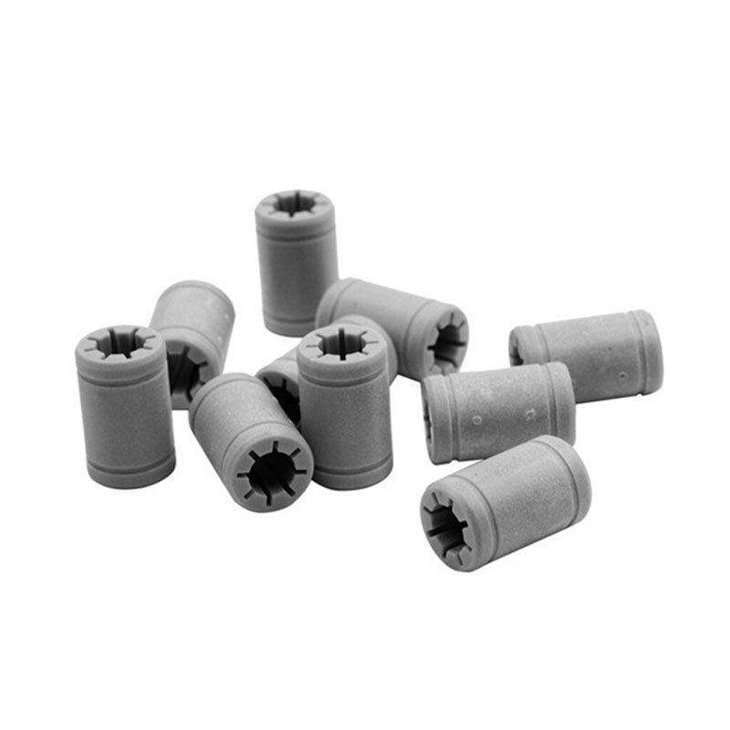 10 pces plástico 8 mm linear anet rolamento mesmo que Rj4Jp-01-08 rolamento de esferas para anet a8 prusa i3 impressora 3d: Default Title