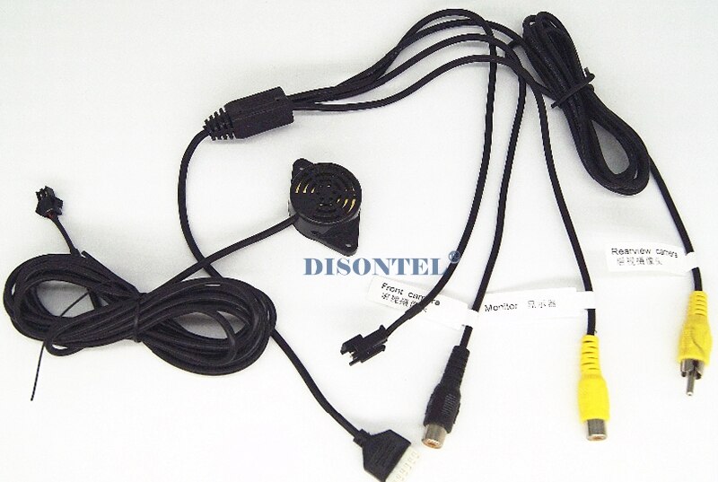 Auto parkeersensor lcd-scherm monitor parktronic sensor autodetector 6 kleuren achteruitrijsensor 8 sensoren 12v achteruitrijsensoren