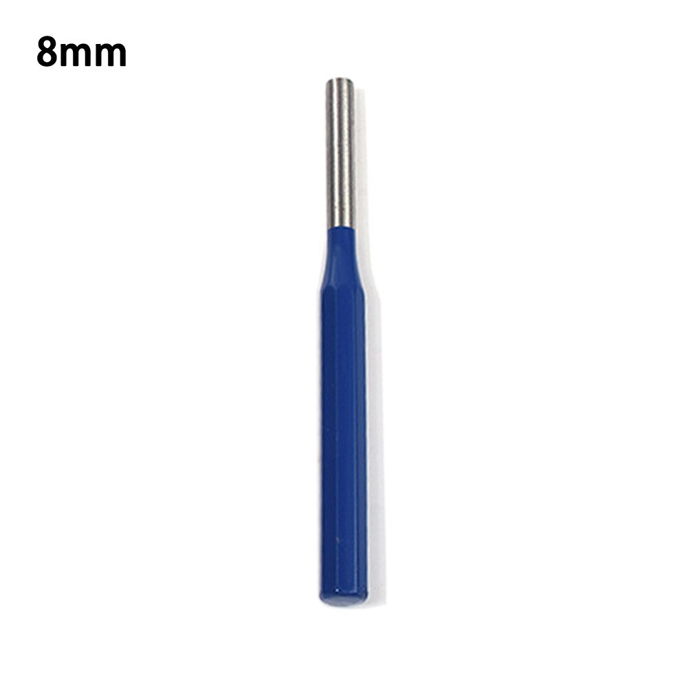 Punzón de percusión de acero de aleación, Pin de cincel, remache, tornillo de , agujero, herramienta de tallado para carpintería de 3mm, 4mm, 5mm, 6mm, 8mm, 1 unidad