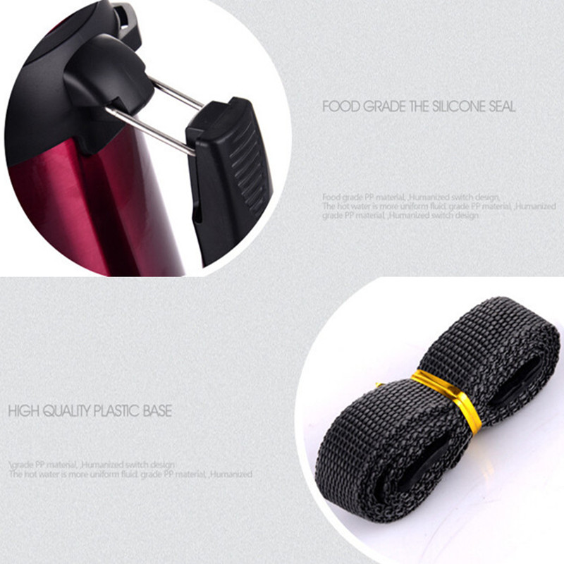 304 Stainless Steel Thermos 1000ml 1500ml 1800ml Termos Coffee Vacuum Flasks Thermoses Travel Thermos Bottle