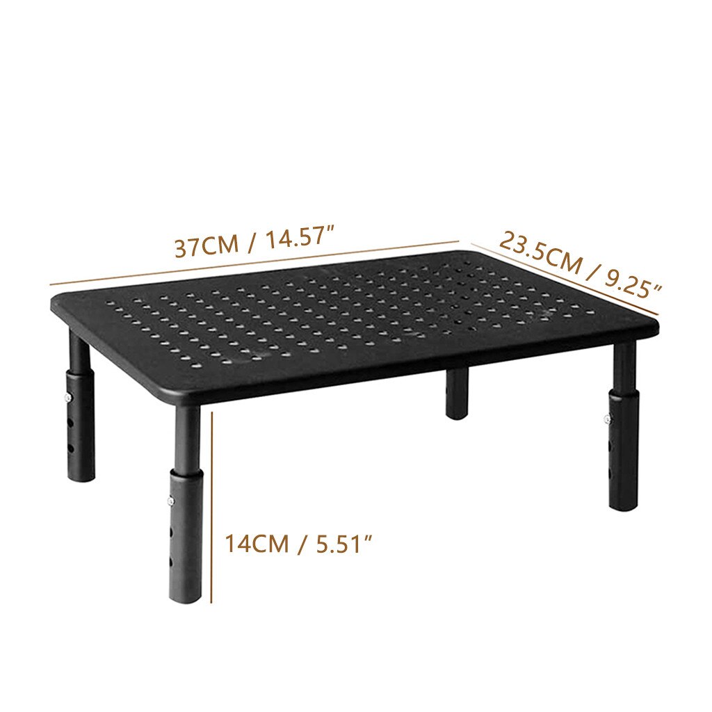 40# Desk Organiser Computer Screen Top Shelf Desktop Holder Stand Magic Screen Caddy Display Shelf Home Office Storage Rack