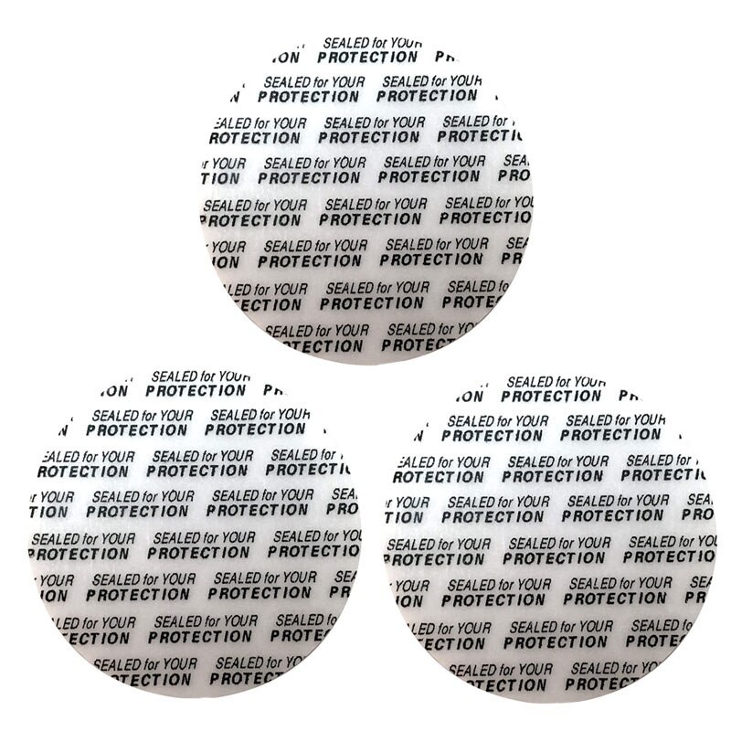 1000 st självhäftande skumpressförsegling lock liners kosmetisk burk flaska kruka skum säkerhetsmanipulering mat packning tätningar pad 20mm-50mm