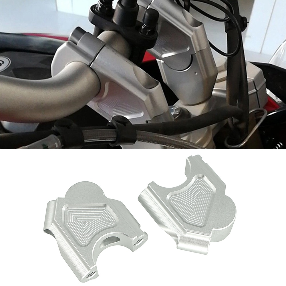 For BMW F800GS Adventure F800GT F800 F 800 GS/GT adv Moto Handlebar Hand Bar Heighten Riser Clamp Mount Adapter Extend