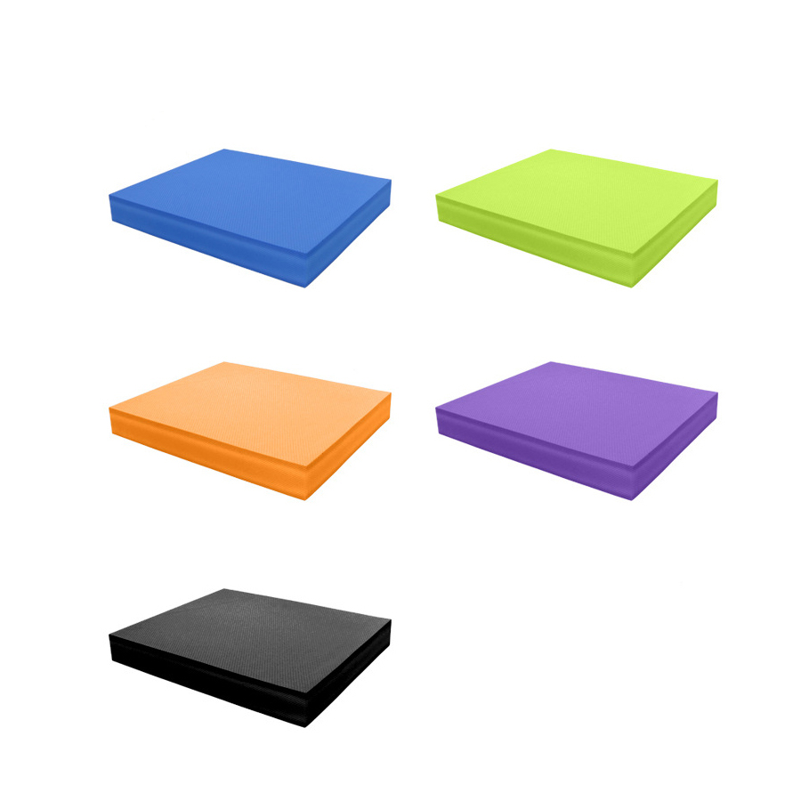 TPE Thickened Yoga Foam Block Non-Slid Balance Pad Cushion Waist Ankle Knee Rehabilitation Physical Therapy Training Gym Mats