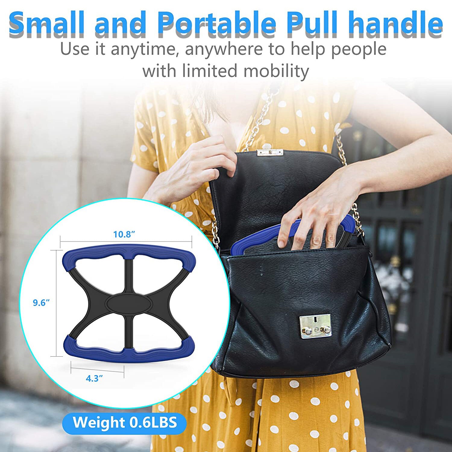 Assisted Lift Standing No-Slip Grip Tool Aid-Handicap Aid Handles Seniors Portable Relaxation Massage Tools for Elderly Disabled