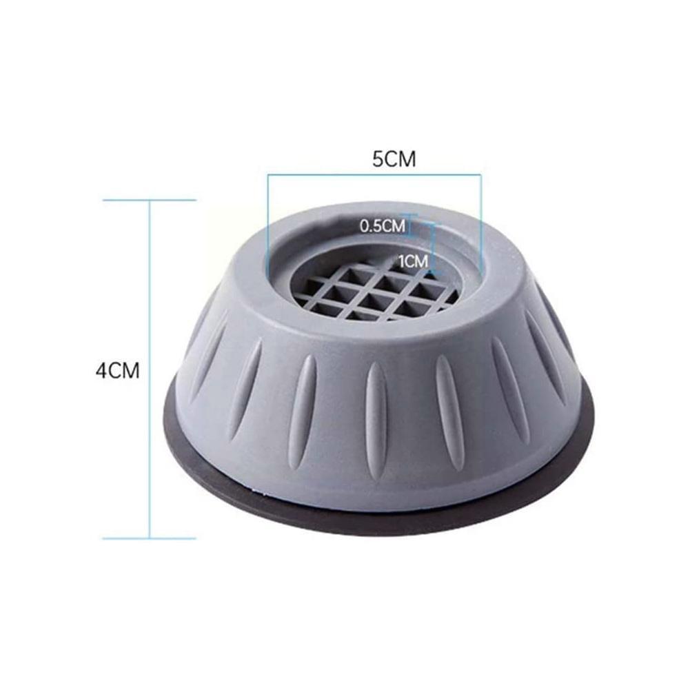 Anti Vibration Feet Pads Washing Machine Rubber Mat Washing Non-slip Pad Anti-vibration Fixed Universal Stand Dryer Machine K8r4