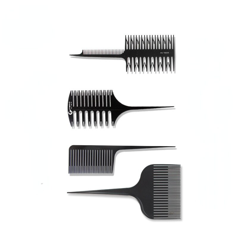 4Pcs/Set Highlight comb set Resistant Anti Static Coloring Dying Salon Hairdresser Barber Accessories Styling Tool: Default Title