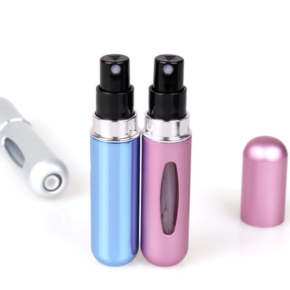 Återfyllningsbar mini parfymflaska bärbar kosmetikflaska sprayflaska förångare spraybehållare reseåterfyllningsflaskor 8ml /5ml