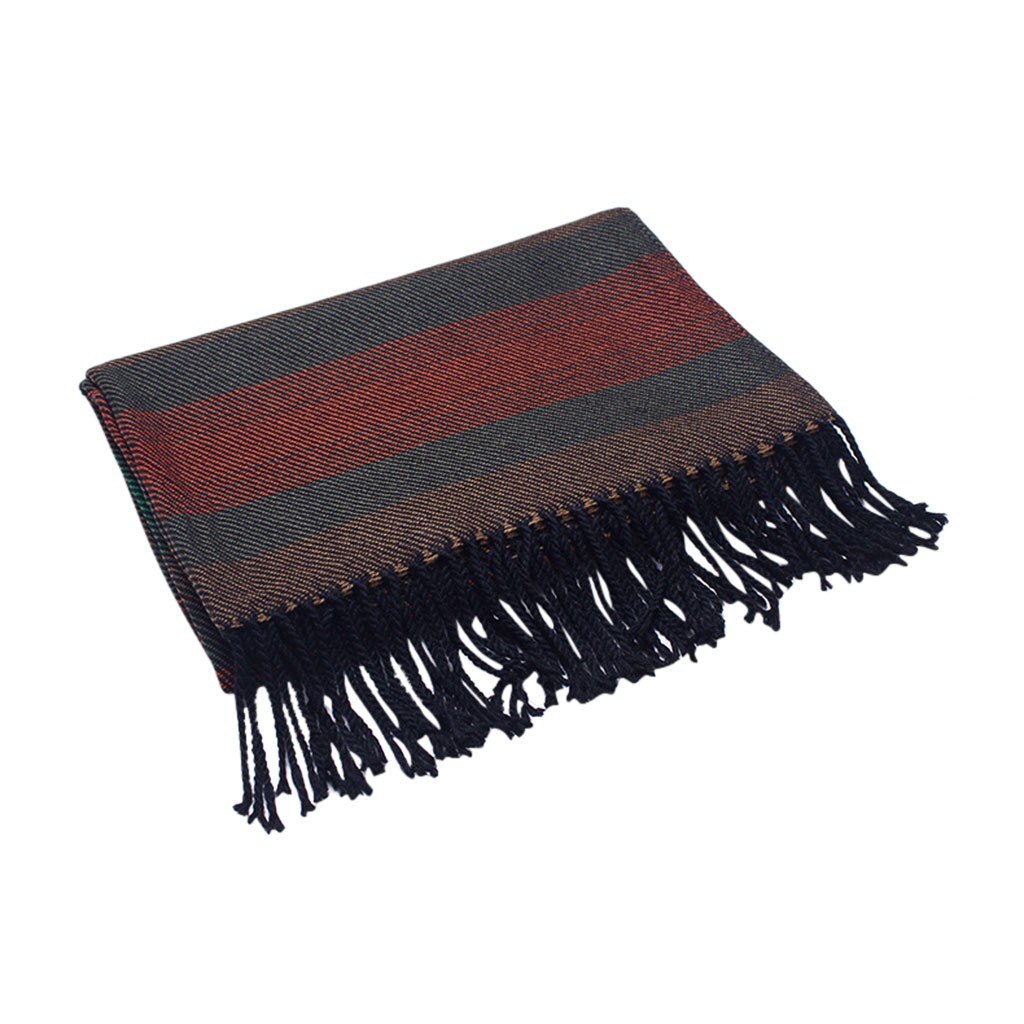 Hiver écharpe femmes Plaid écharpe femmes dames hiver écharpe épais gland Plaid écharpe décontracté longue nouvelle châle écharpe Plaid châle: I