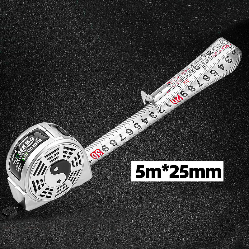 Portable Steel Measuring Tape Measure Hand Tools Woodworking High Retractable Ruler Scalable Measuring Tool Tape 3m 5m 7.5m 10m: E