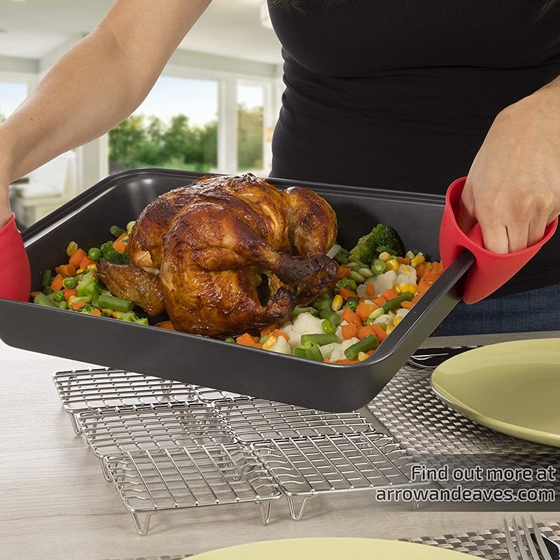 4 Zoll Mini rostfrei Stahl Kochen Kühlung Gestell, 6 setzt von rostfrei Stahl Kühlung Gestell Kuchen Brot Kühlung Gestell