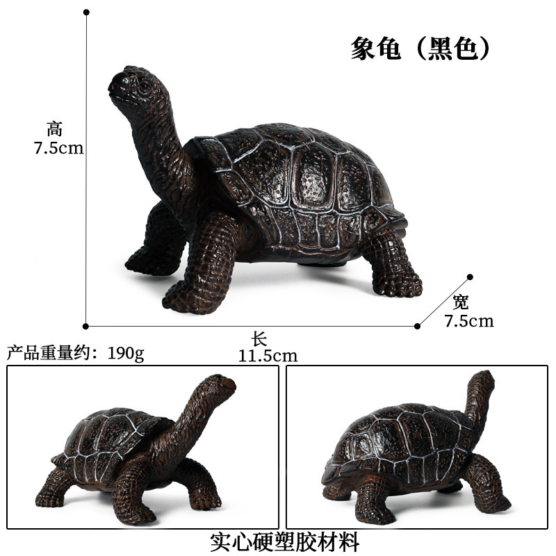 Simulatie Oceaan Dier Zeeschildpad Serie Model Action Figures Collection Miniatuur Cognitie Creativiteit Speelgoed Voor Kinderen: A15